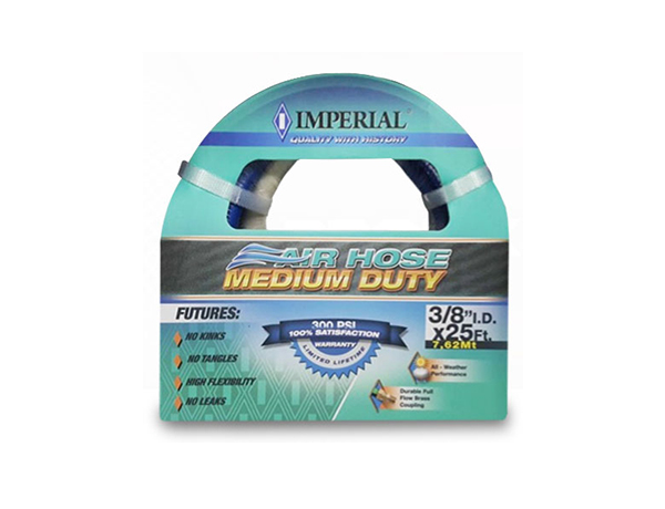 COLOR AZUL (PVC) PARA AIRE TRABAJO MEDIANO CON CONEXIONES M x M